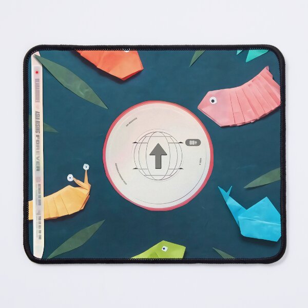 Item preview, circle fish blue -  designed and sold by Warren B  Aguilar.