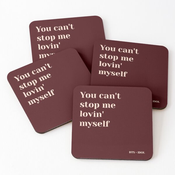 Item preview, BTS IDOL - You can't stop me lovin myself designed and sold by makrosensei.