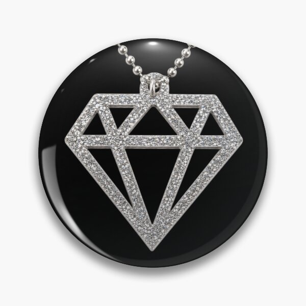 Item preview, Scene Diamond Necklace Sticker Y2K Emo Fashion Nostalgia designed and sold by ArcanePrintsxo.