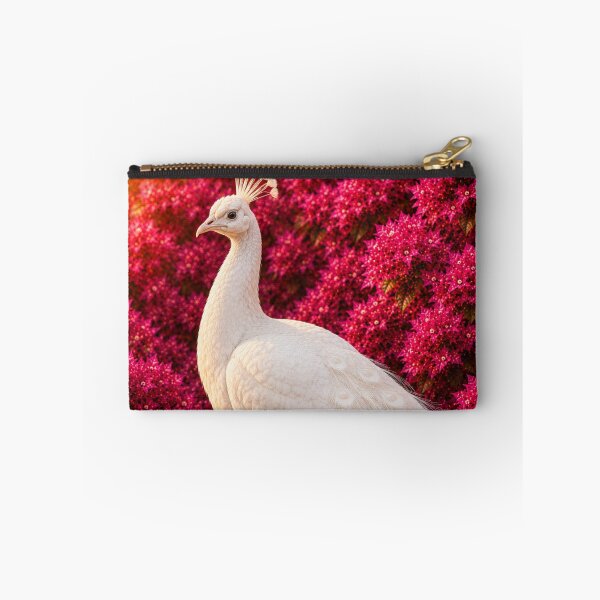 Item preview, Elegant White Peacock in Bloom designed and sold by Rohan132.