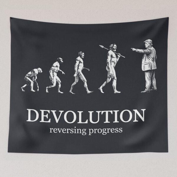 Item preview, Devolution Trump Reversing Progress  designed and sold by HowToCanadian.