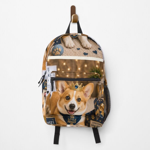 Item preview, Little Prince Corgi Royal Portrait Design designed and sold by BagFactoryUK.