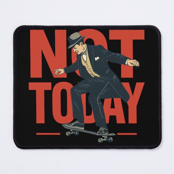 Item preview, Not Today, Vintage Skater Design designed and sold by DesignedByMarty.