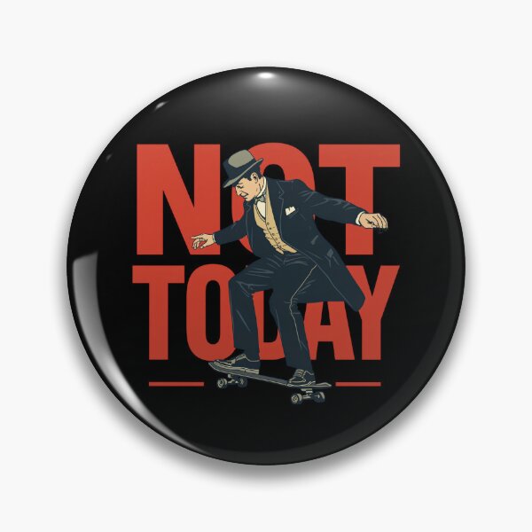 Item preview, Not Today, Vintage Skater Design designed and sold by DesignedByMarty.