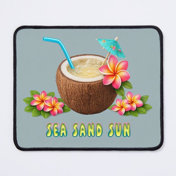 Item preview, Sea Sand Sun. Cruising Relaxing Beach Vacation 3D Design designed and sold by gauthier-studio.