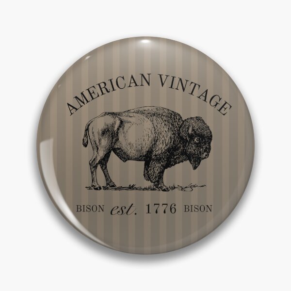 Item preview, American Vintage Bison Pinstripe Phone Case designed and sold by SillyGoose49.