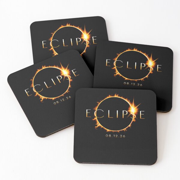 Item preview, Total Solar Eclipse 12th August 2026 designed and sold by Hedoraxe.