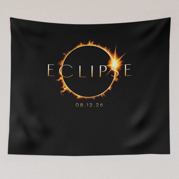 Item preview, Total Solar Eclipse 12th August 2026 designed and sold by Hedoraxe.