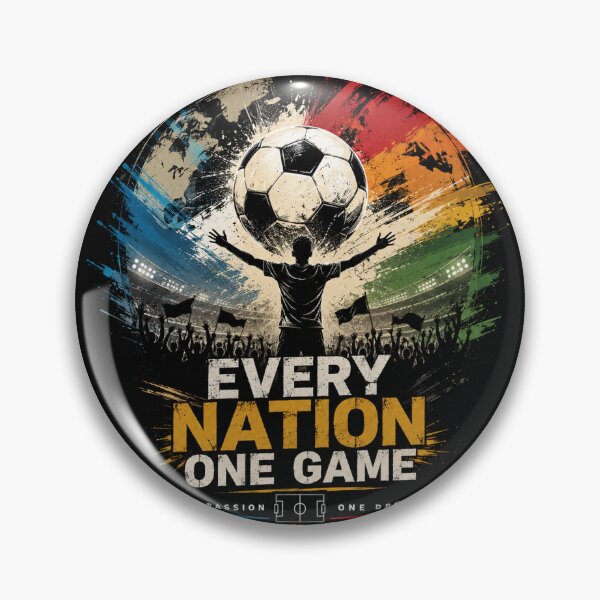 Item preview, Every Nation One Game | Global Football Fan Graphic T-Shirt | Soccer Championship Design designed and sold by vinothmech53.