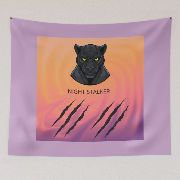 Item preview, Night Stalker Black Panther designed and sold by DidiDesignShop.