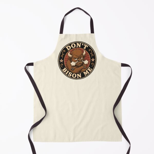 Item preview, Don't Bison Me Funny Don't Boss Me Animal Pun Gift designed and sold by Anyshca.