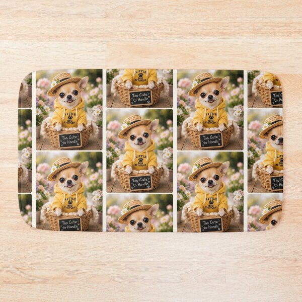 Item preview, Cute Chihuahua Spring Hoodie Portrait Design designed and sold by BagFactoryUK.