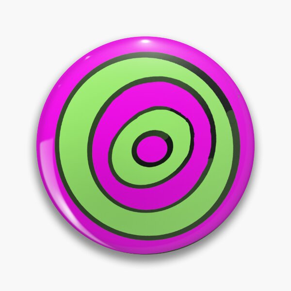Item preview, Purple green psychedelic circles designed and sold by robertart77.