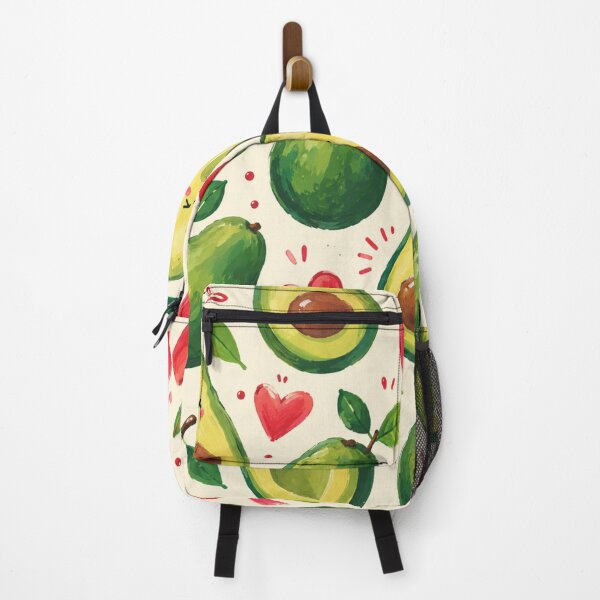 Item preview, Cute Avocado love Pattern Seamless Pattern Fruit Print designed and sold by Aramdesing.