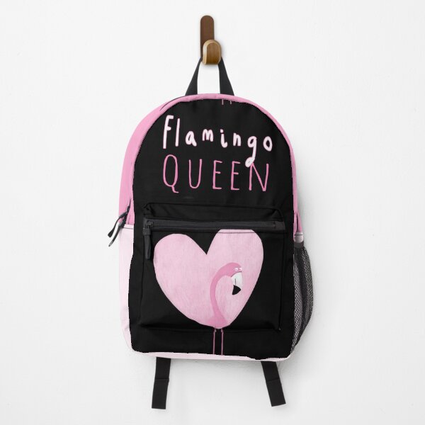 Item preview, Pink Flamingo Queen, Funny Flamingo Illustration By Carla Daly designed and sold by Carla Daly.