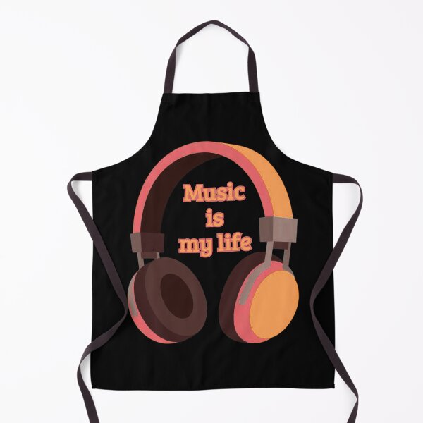 Item preview, Music Is My Life Headphones – Sunset Festival Music Quote | EDM DJ Concert Lover Design designed and sold by VariusDesigns.