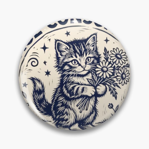 Item preview, Gothic Kitten Rage Consumes Me Dark Humor Cat Art designed and sold by TeeSpectrume.