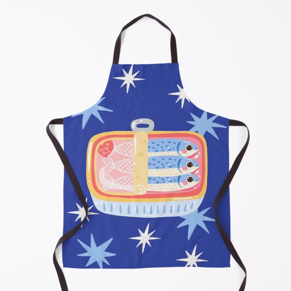 Item preview, Cute canned sardines in olive oil pastel illustration designed and sold by Rue Market.
