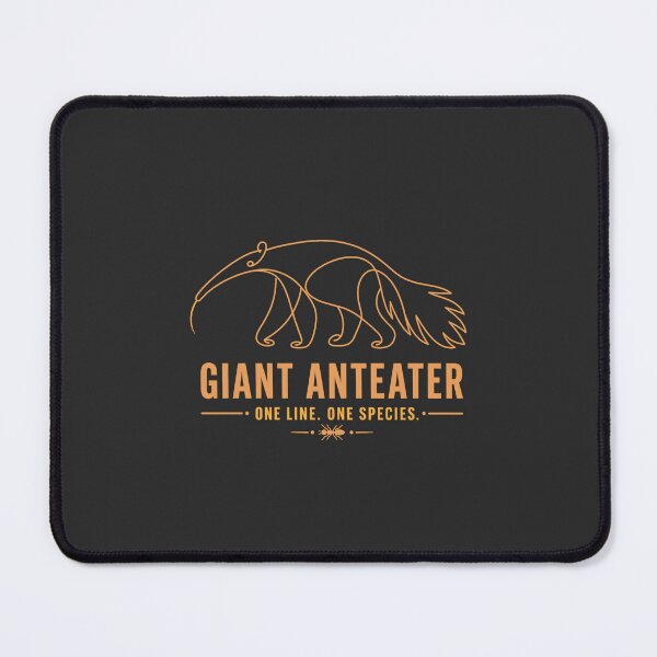 Item preview, One Line One Species Giant Anteater designed and sold by PunchDrop.