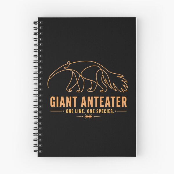 Item preview, One Line One Species Giant Anteater designed and sold by PunchDrop.