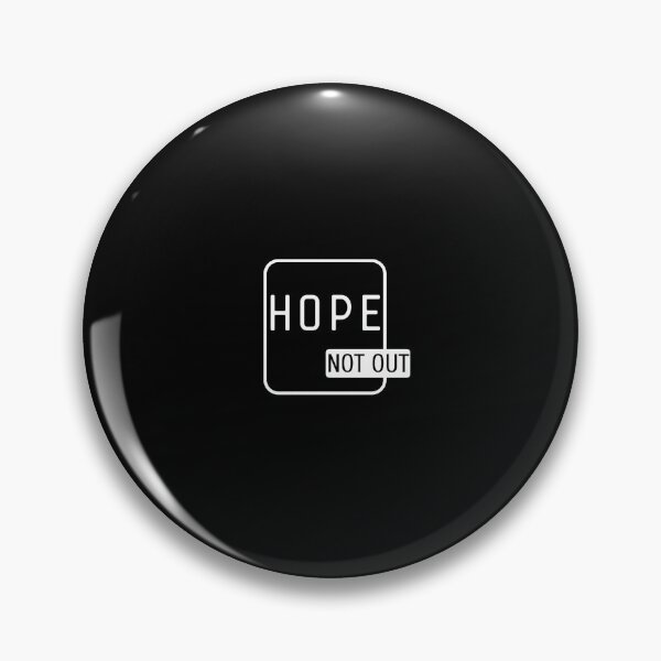 Item preview, Copy of Hope not out design tshirt typo  designed and sold by Prism-Bubble.