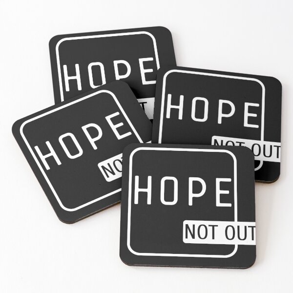 Item preview, Copia de la camiseta con diseño Hope not out (Esperanza no se rinde) designed and sold by Prism-Bubble.