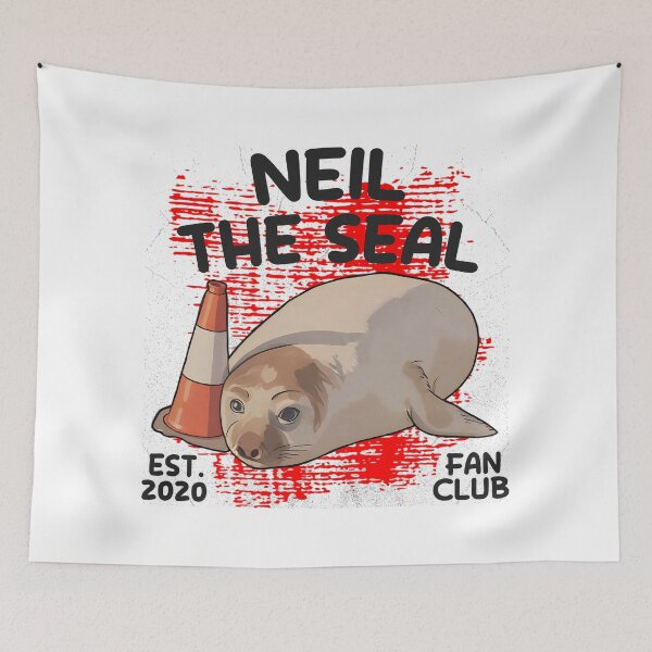 Item preview, Retro And Vintage Nile The Seal Tasmania Trend designed and sold by Mado Shop.