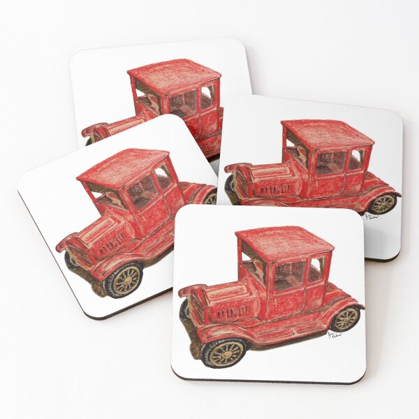 Item preview, Tin Toy Antique Ford Model T Car designed and sold by Imagine Bee Studio.