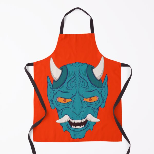 Item preview, Blue Oni Mask designed and sold by Kenneth Shinabery.