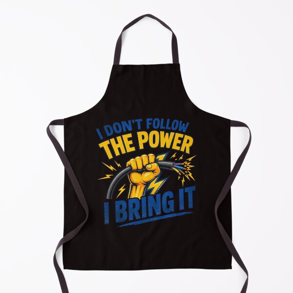 Item preview, I Bring the Power – Funny Electrician Graphic Design designed and sold by Tadeusz1.