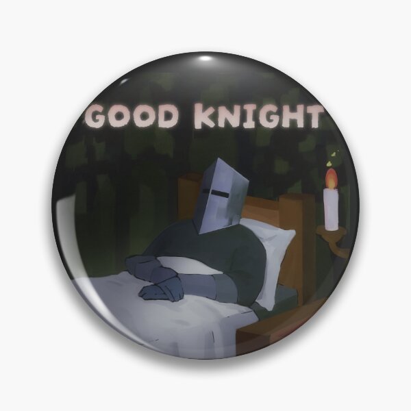 Item preview, Good Knight Meme designed and sold by Asutip.
