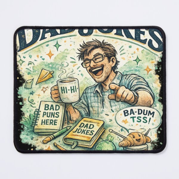 Item preview, Hilarious Dad Jokes Expert & Punny Father designed and sold by Retro Rascals Co..