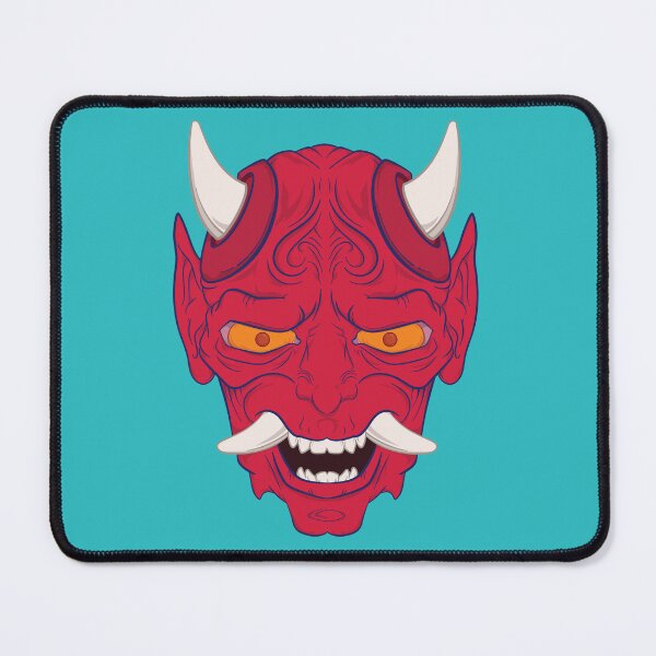 Item preview, Red Oni Mask designed and sold by Kenneth Shinabery.