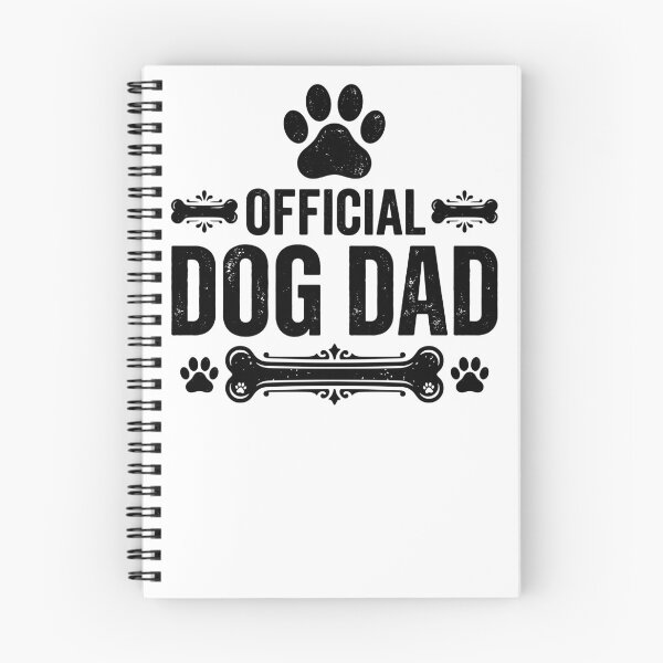 Item preview, Official Dog Dad Black Design designed and sold by DesignedByMarty.