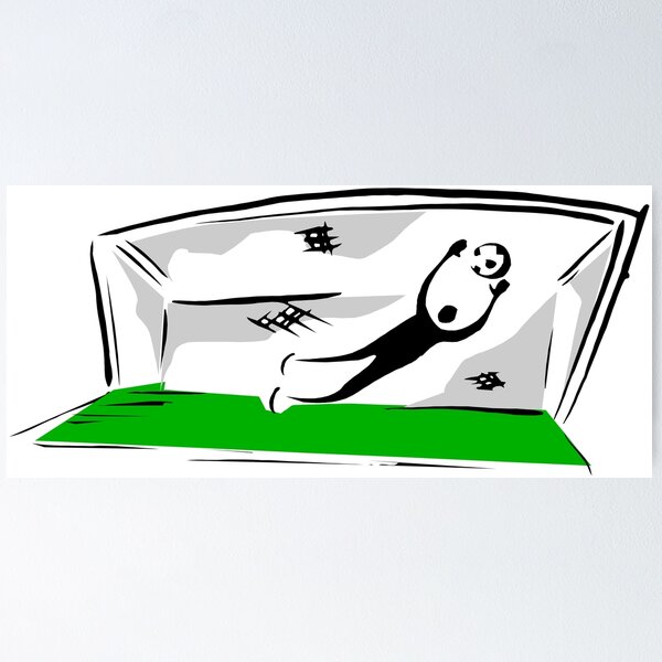 Item preview, Soccer Goalie Design designed and sold by simplyrebeccann.