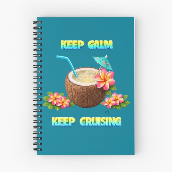 Item preview, Keep Calm. Keep Cruising. Cruising Relaxing Beach Vacation 3D Design designed and sold by gauthier-studio.