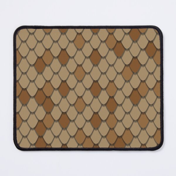Item preview, Brown Dragon Scale Seamless Pattern – Reptile Skin Fantasy Texture Background designed and sold by Mariana Shymkovych.
