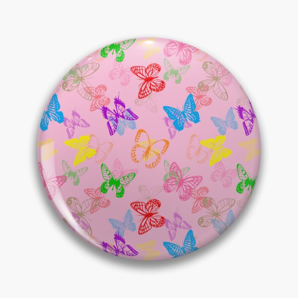 Item preview, Colorful Butterfly Pattern Design - Pink  designed and sold by PatternTitan.
