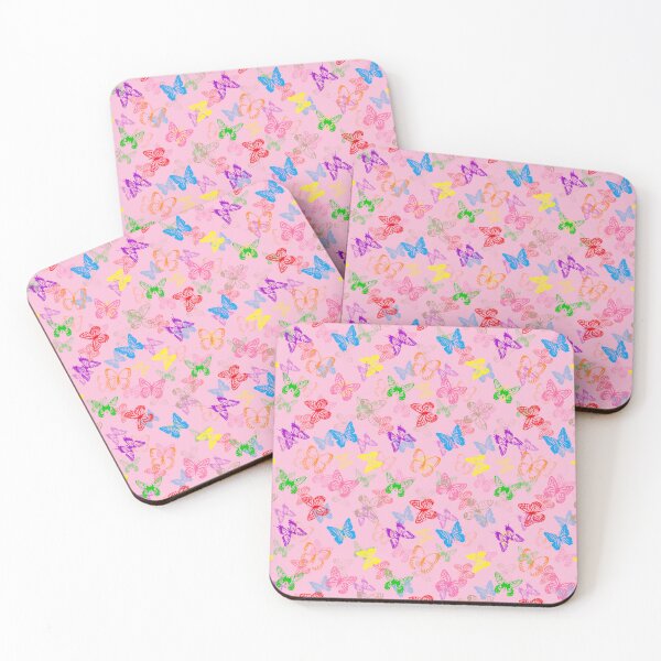 Item preview, Colorful Butterfly Pattern Design - Pink  designed and sold by PatternTitan.