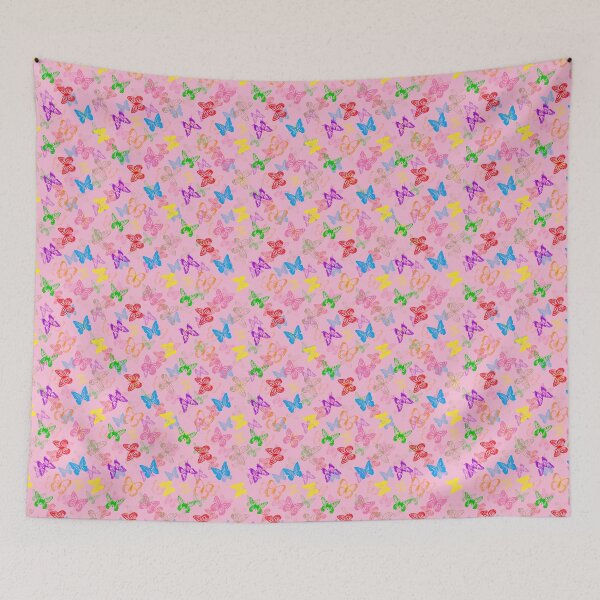 Item preview, Colorful Butterfly Pattern Design - Pink  designed and sold by PatternTitan.