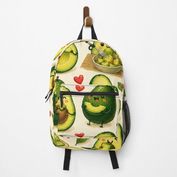 Item preview, Cute Avocado love Pattern Seamless Pattern Fruit Print designed and sold by Aramdesing.
