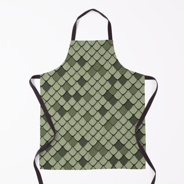 Item preview, Dragon Scale Seamless Pattern – Green Reptile Skin Texture Background designed and sold by Mariana Shymkovych.