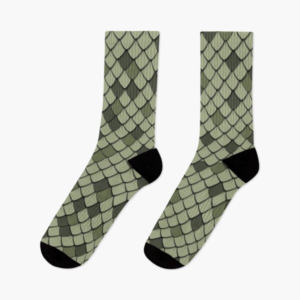 Item preview, Dragon Scale Seamless Pattern – Green Reptile Skin Texture Background designed and sold by Mariana Shymkovych.