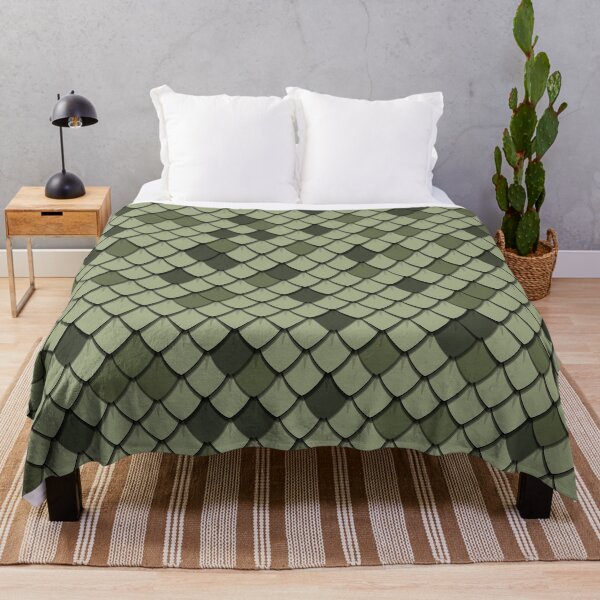 Item preview, Dragon Scale Seamless Pattern – Green Reptile Skin Texture Background designed and sold by Mariana Shymkovych.