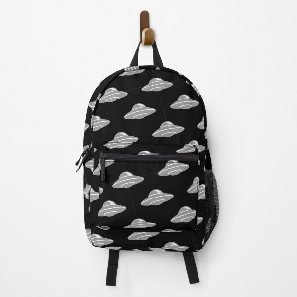 Item preview, UFO Flying Saucer Backpack designed and sold by CosmicTornado.