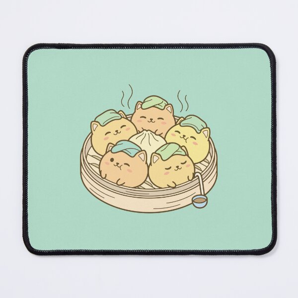 Item preview, Cat dumpling in a hot sauna steamer designed and sold by jdaydrawing.