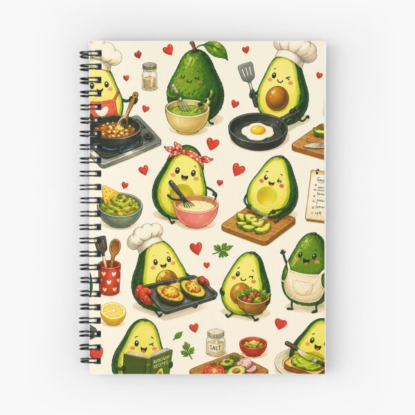 Item preview, Cute Avocado love Pattern  Seamless Pattern Fruit Print designed and sold by Aramdesing.