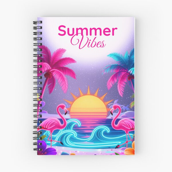 Item preview, "Summer Vibes - Tropical Neon Sunset" designed and sold by LIVSTUDIO16.