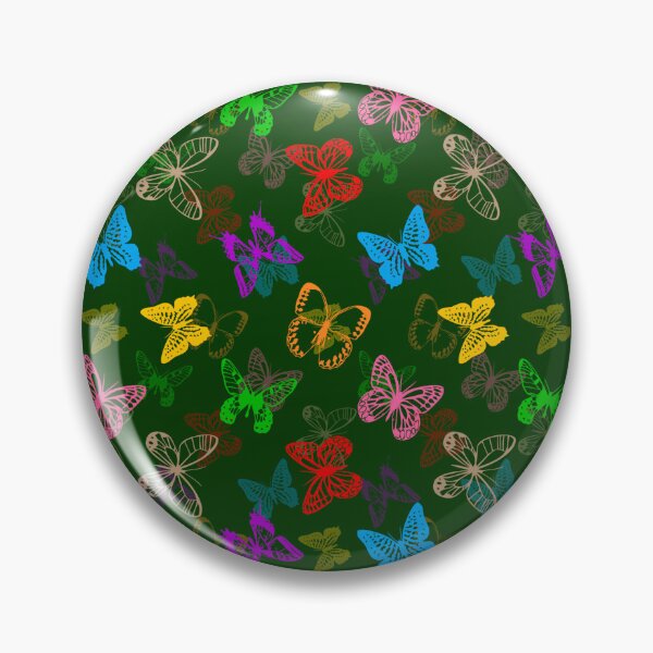 Item preview,  Colorful Butterfly Pattern Design - Green  designed and sold by PatternTitan.