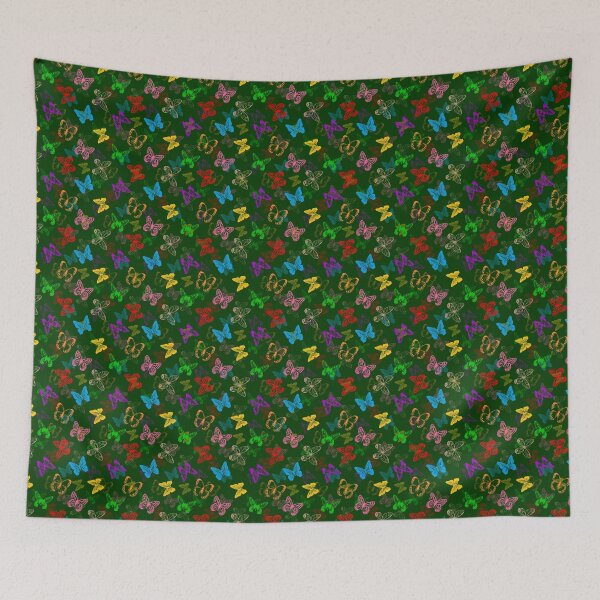 Item preview,  Colorful Butterfly Pattern Design - Green  designed and sold by PatternTitan.
